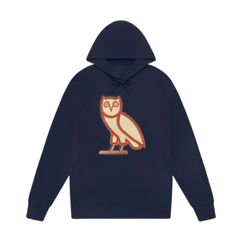 OVO Owl Diamond OG Hoodie Navy | Vintage Clothing Store Canada
