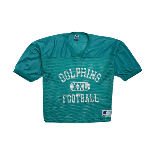 Vintage 90s Miami Dolphins Practice Jersey Aqua | Vintage Clothing Store Canada