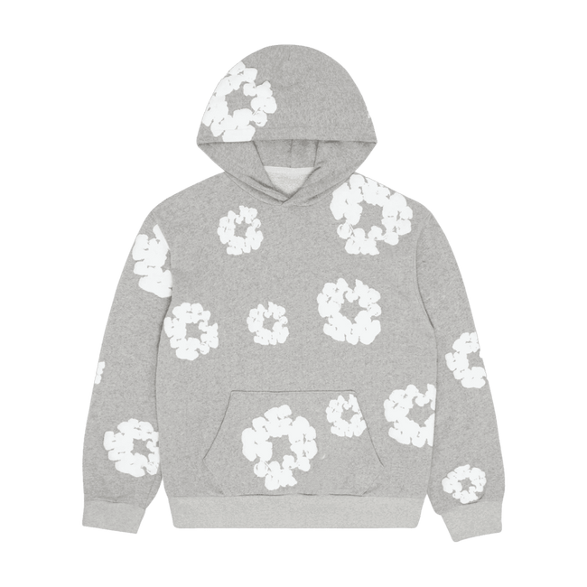 Denim Tears Cotton Wreath Hoodie Grey