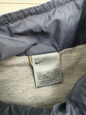 (L) Vintage 2000s Nike Windbreaker Jacket Navy