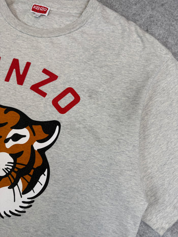 Kenzo Paris Tiger Tee Grey (USED)