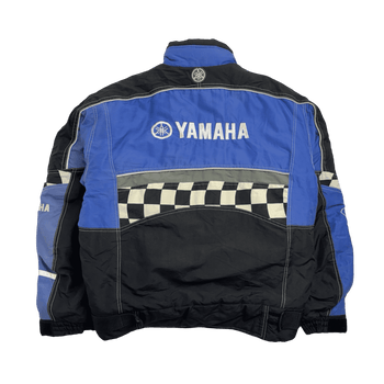 (XXL) Vintage 2000s Yamaha Insulated Racing Jacket Blue