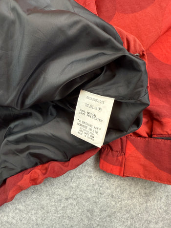 BAPE Camo Snowboard Jacket Red (USED)