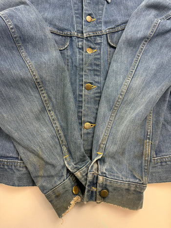 (S) Vintage Lee Button-Up Denim Jacket