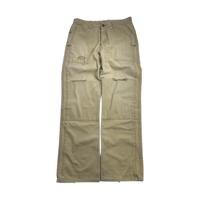 (32) Patagonia Distressed Work Pants Khaki