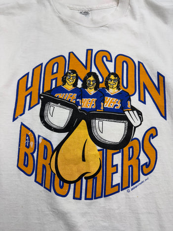 Vintage 90s Hanson Brothers Tee White