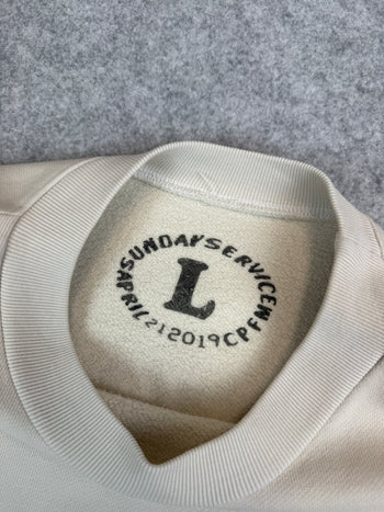 Kanye West x CPFM Holy Spirit Sweatshirt Cream