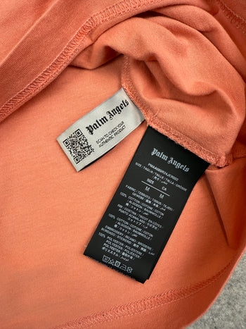 Palm Angels Statement Slim Tee Pink (USED)