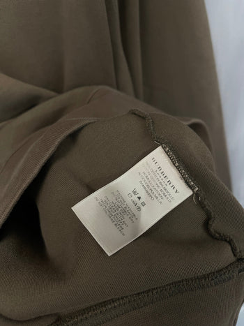 Burberry Quarter Zip Sweatshirt Brown (USED)