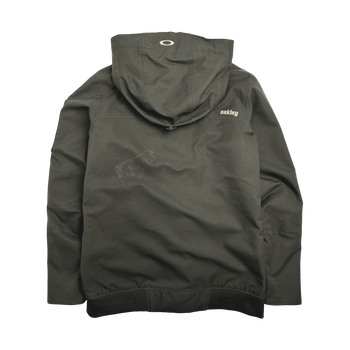 (M) Oakley Zip-Up Jacket Black
