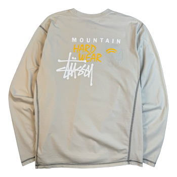 Stussy Mountain Hard Wear L/S Tee Cream (USED)