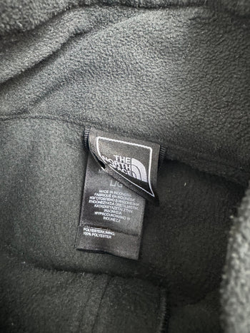 (L) The North Face Full-Zip Fleece Black