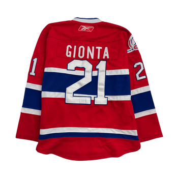 Vintage NHL Montreal Canadiens Brian Gionta Jersey Red