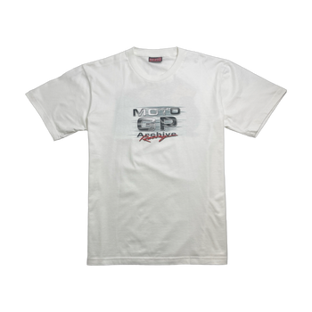Vintage Yamaha Racing Moto GP Archive Tee White