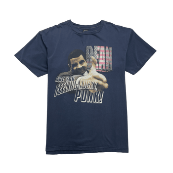 (XL) Vintage 90s Mr. Bean Promo Tee Navy