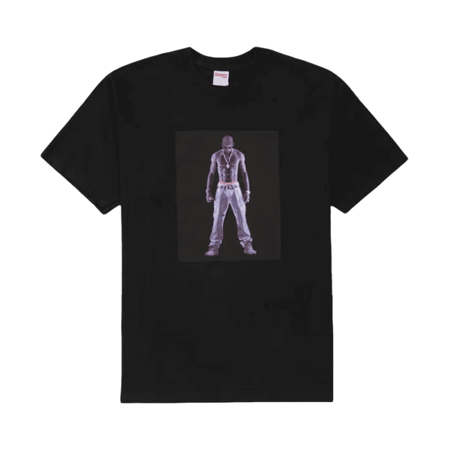 Supreme Tupac Hologram Tee Black