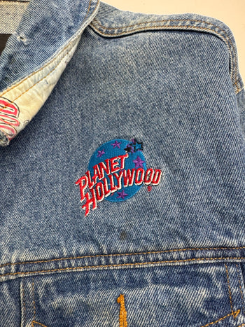 Vintage Planet Hollywood Denim Jacket