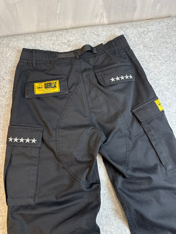 Corteiz Alcatraz Cargo Pants Black (USED)