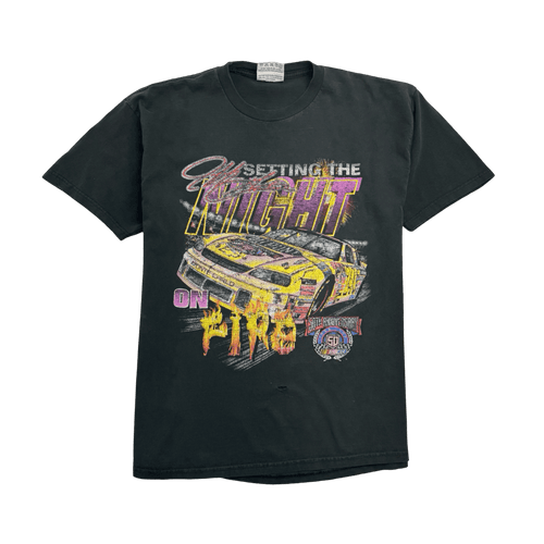 Vintage '98 Nascar Racing Tee Faded Black | Vintage Clothing Store Canada