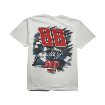 (L) National Guard Dale Earnhardt Jr. Nascar Tee White
