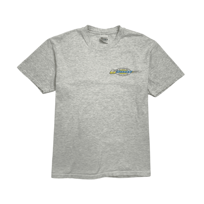 (M) Vintage 2000s The 6 Second Club Hot Rod Tee Grey
