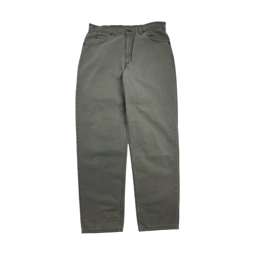 Vintage Levis 634 Black Tab Denim Pants Green | Vintage Clothing Store Canada