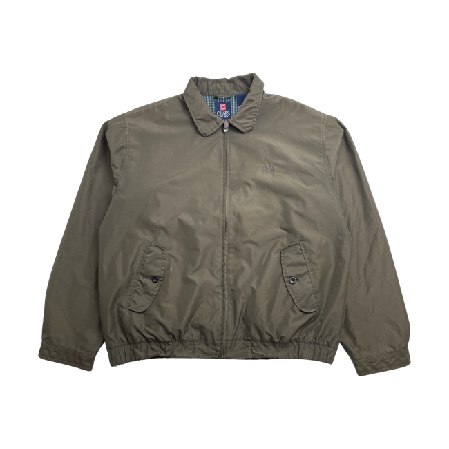 (L) Vintage Chaps Harrington Jacket Brown