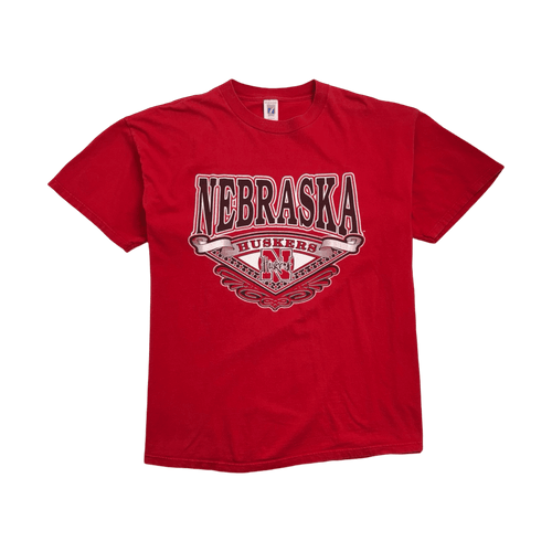 Vintage Nebraska Cornhuskers Tee Red | Vintage Clothing Store Canada