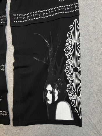 Chrome Hearts Deadly Doll Sweatpants Black