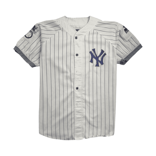 Vintage Starter New York Yankees Jersey White | Vintage Clothing Store Canada