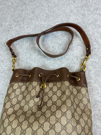 Gucci GG Vintage Ophidia Bucket Bag