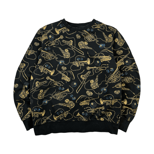 2000’s Stussy Trumpet Sweatshirt Black