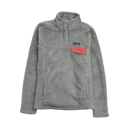 Vintage Patagonia Snap Fleece Silver | Vintage Clothing Store Canada