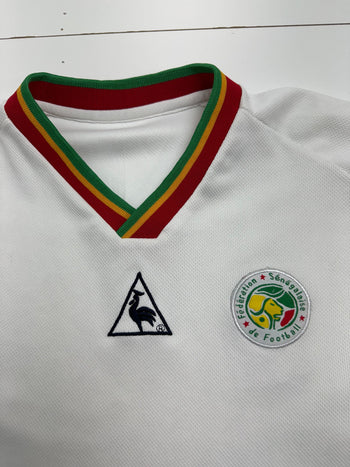 (L) Senegal Federation Soccer Jersey White