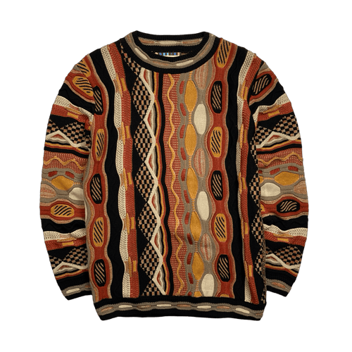 Vintage Lavane 3D Textured Knit Sweater | Vintage Clothing Store Canada