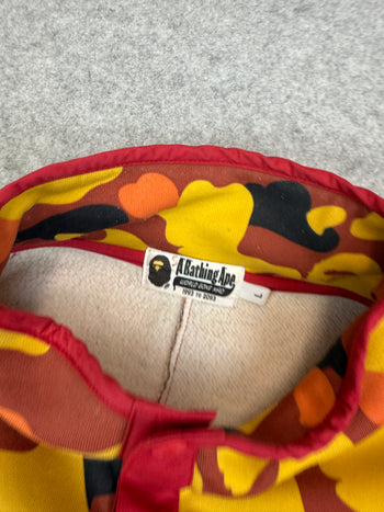 BAPE 1st Camo Snap Fleece Yellow (USED)