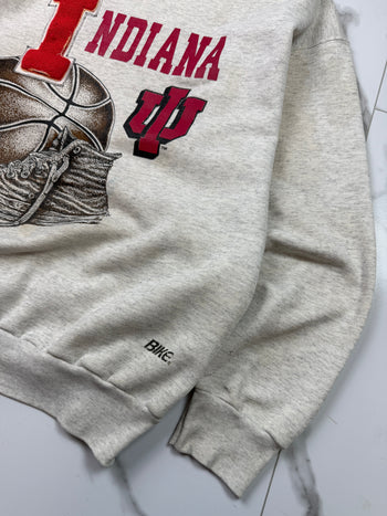 Vintage 1990’s Indiana Basketball Sweatshirt Grey