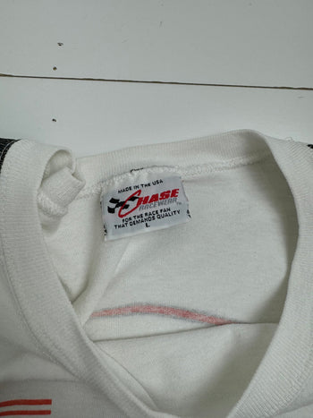 (L) Vintage GM Goodwrench Nascar Tee White