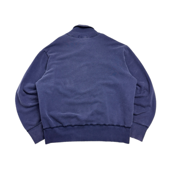 Vintage Polo Ralph Lauren Sport Academy Mockneck Sweatshirt Blue