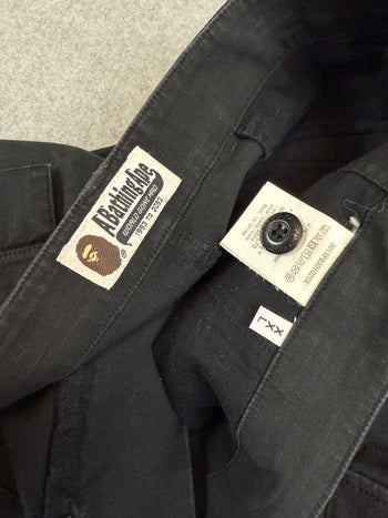 BAPE 6 Pocket Shorts Black (USED)