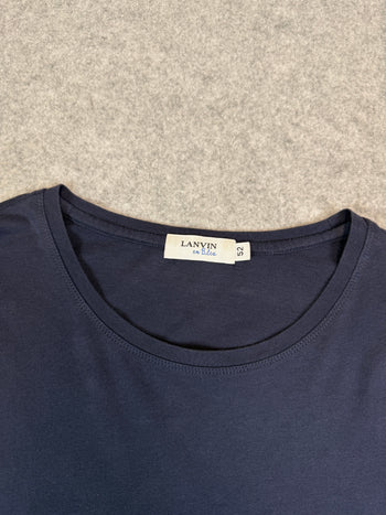 Lanvin en Bleu Tee Navy Blue (USED)
