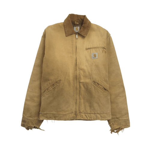 Vintage Carhartt Detroit Lined Jacket Khaki | Vintage Clothing Store Canada