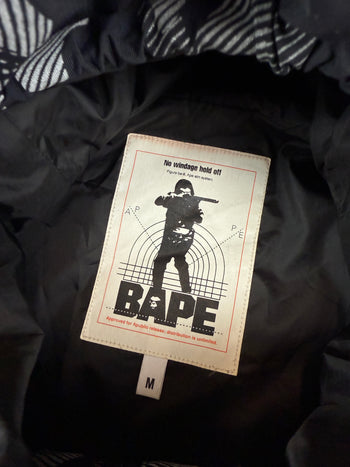 BAPE Reflector Camo Snowboard Jacket Black/Grey (USED)