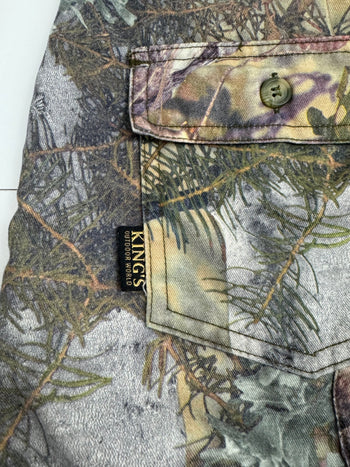 (30) Vintage Kings Outdoor Camo Cargo Pants