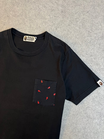 BAPE Sta All Over Pocket Tee Black (USED)