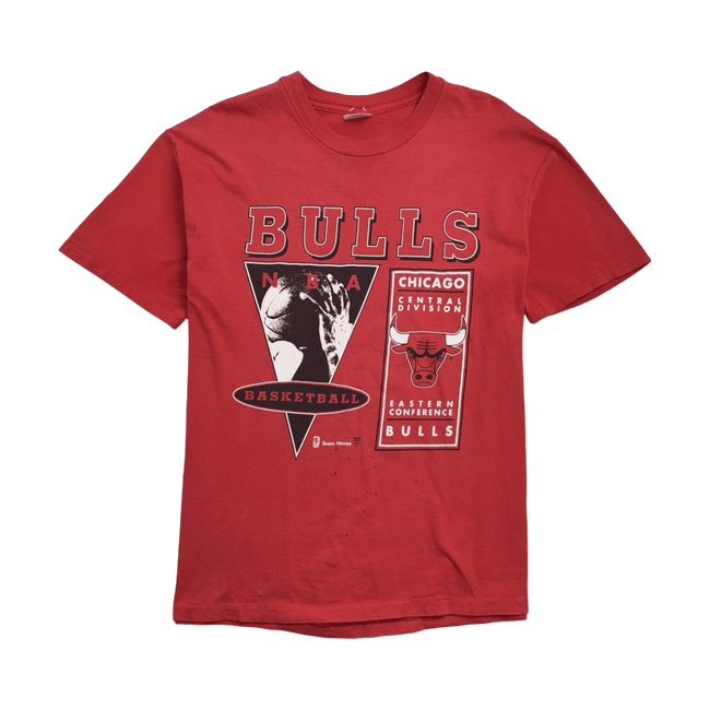 Vintage 90s Chicago Bulls Eastern Conference Tee Red