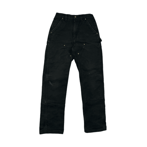 Carhartt Lined Double-Knee Carpenter Pants Black | Vintage Clothing Store Canada