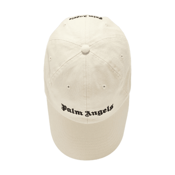 Palm Angels Logo Hat White