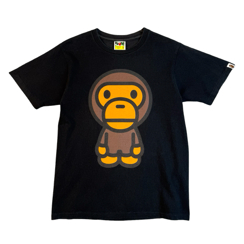 BAPE Big Baby Milo Tee Black (USED) | Vintage Clothing Store Canada