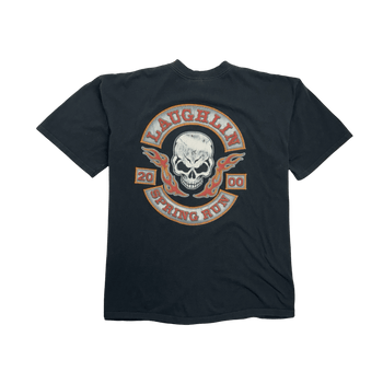 (L) Vintage 2000s Laughlin Spring Run Tee Black